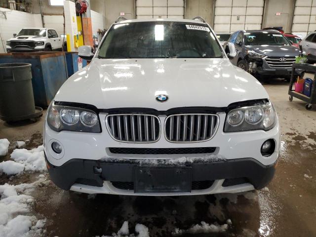 WBXPC9C41AWJ34459 - 2010 BMW X3 XDRIVE30I WHITE photo 5