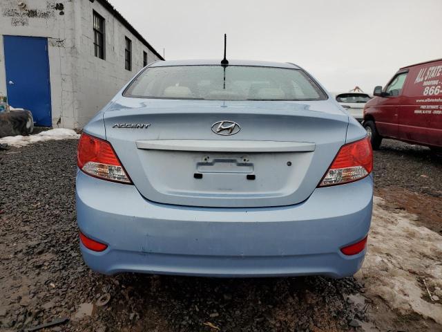 KMHCU4AE4DU355282 - 2013 HYUNDAI ACCENT GLS BLUE photo 6