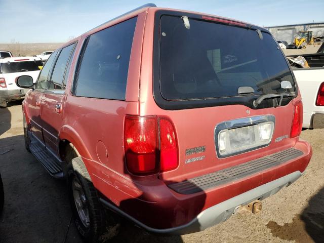 5LMFU28R32LJ02724 - 2002 LINCOLN NAVIGATOR MAROON photo 2