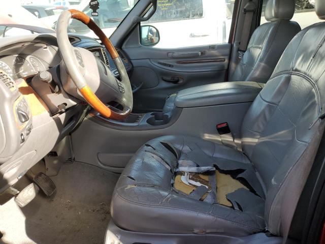 5LMFU28R32LJ02724 - 2002 LINCOLN NAVIGATOR მუქწითელი ფოტო 7