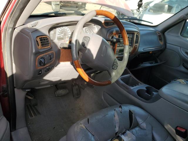 5LMFU28R32LJ02724 - 2002 LINCOLN NAVIGATOR მუქწითელი ფოტო 8