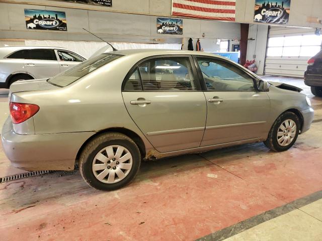 2T1BR38E04C177773 - 2004 TOYOTA COROLLA CE GRAY photo 3