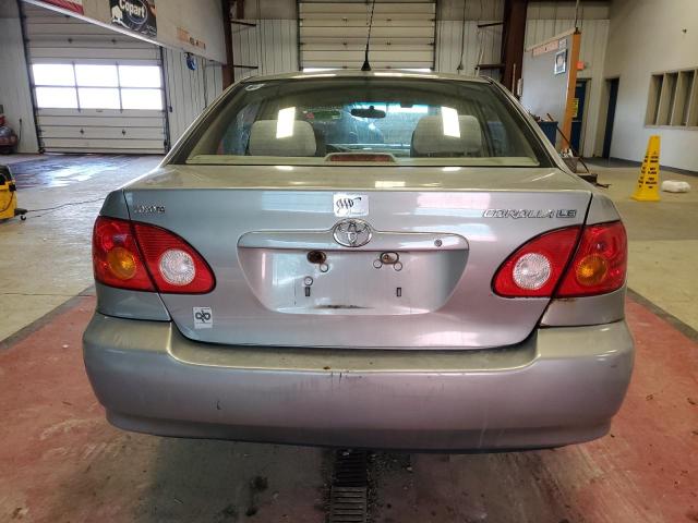 2T1BR38E04C177773 - 2004 TOYOTA COROLLA CE GRAY photo 6