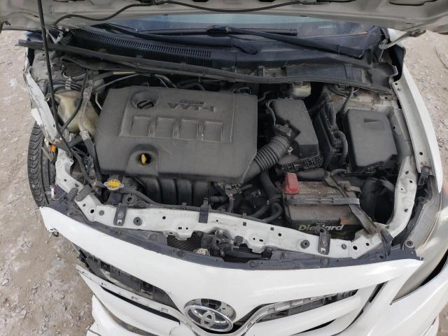 5YFBU4EE1DP213978 - 2013 TOYOTA COROLLA BASE WHITE photo 11