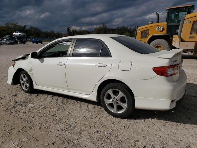 5YFBU4EE1DP213978 - 2013 TOYOTA COROLLA BASE WHITE photo 2