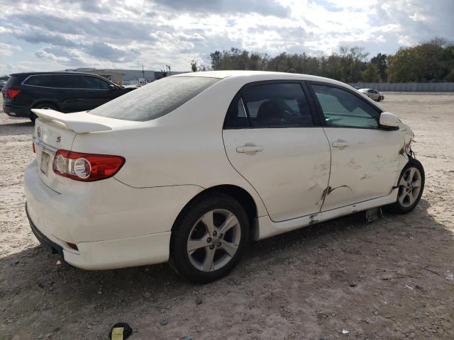 5YFBU4EE1DP213978 - 2013 TOYOTA COROLLA BASE WHITE photo 3