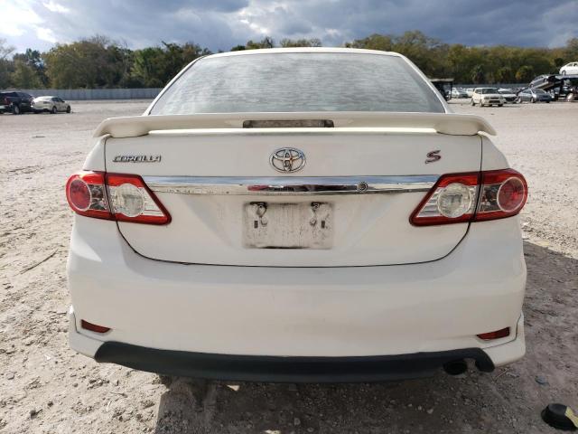 5YFBU4EE1DP213978 - 2013 TOYOTA COROLLA BASE WHITE photo 6