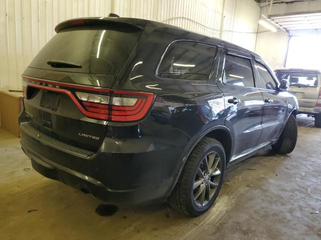 1C4RDJDGXFC892239 - 2015 DODGE DURANGO LIMITED BLACK photo 3