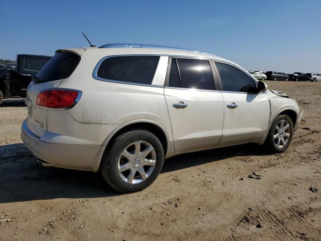 5GALRBED7AJ184165 - 2010 BUICK ENCLAVE CXL WHITE photo 3