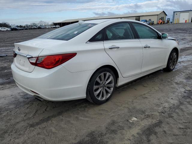 5NPEC4AC6DH723471 - 2013 HYUNDAI SONATA SE WHITE photo 3