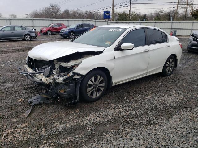 1HGCR2F39DA014643 - 2013 HONDA ACCORD LX WHITE photo 1