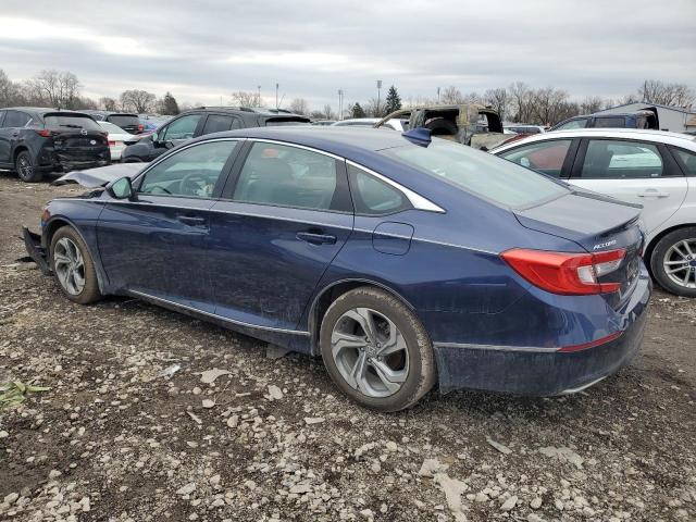 1HGCV1F46JA119179 - 2018 HONDA ACCORD EX BLUE photo 2