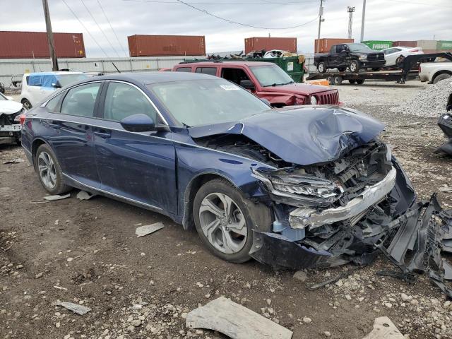 1HGCV1F46JA119179 - 2018 HONDA ACCORD EX BLUE photo 4