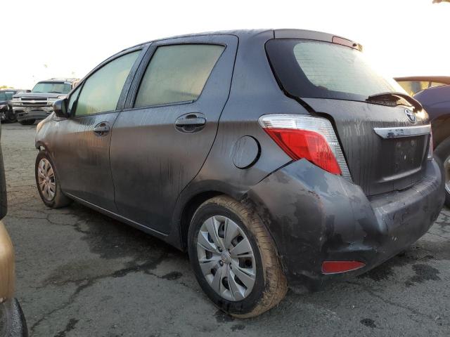 JTDKTUD33CD527149 - 2012 TOYOTA YARIS GRAY photo 2