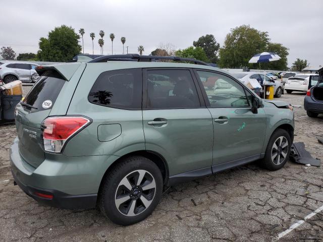 JF2SJAEC2HH582440 - 2017 SUBARU FORESTER 2.5I PREMIUM GREEN photo 3