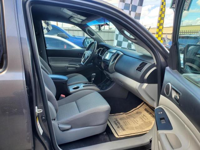 5TFJU4GN6EX052734 - 2014 TOYOTA TACOMA DOUBLE CAB PRERUNNER CHARCOAL photo 5