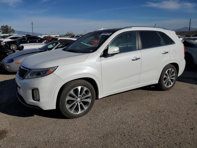 5XYKW4A74FG556762 - 2015 KIA SORENTO SX WHITE photo 1