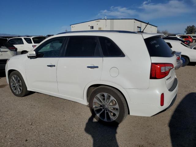 5XYKW4A74FG556762 - 2015 KIA SORENTO SX WHITE photo 2