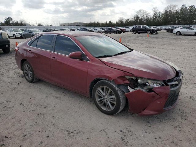 4T1BF1FK8FU948150 - 2015 TOYOTA CAMRY LE RED photo 4