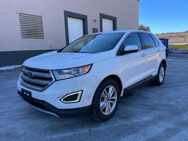 2FMPK4J91GBC29532 - 2016 FORD EDGE SEL WHITE photo 2