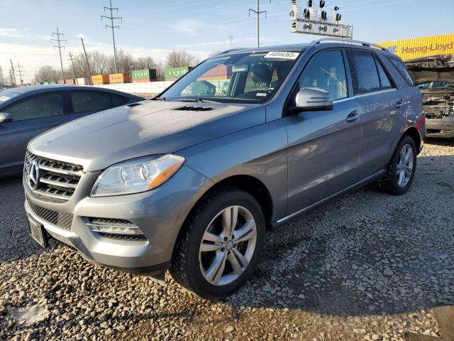 4JGDA5HB5FA548348 - 2015 MERCEDES-BENZ ML 350 4MATIC BLUE photo 1