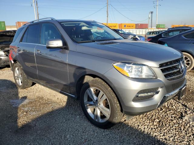 4JGDA5HB5FA548348 - 2015 MERCEDES-BENZ ML 350 4MATIC BLUE photo 4
