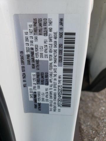 JM3TCBDY4M0522076 - 2021 MAZDA CX-9 GRAND TOURING WHITE photo 13