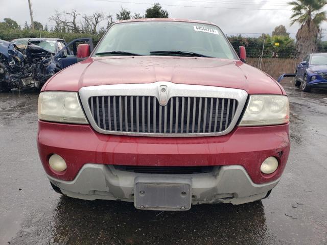 5LMEU88H54ZJ21314 - 2004 LINCOLN AVIATOR 红色 照片 5