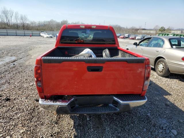 1GCDT136758269751 - 2005 CHEVROLET COLORADO RED photo 6