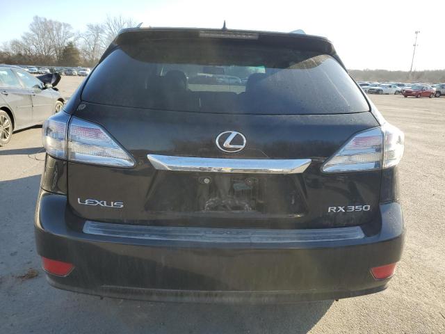 2T2BK1BA6AC012025 - 2010 LEXUS RX 350 BLACK photo 6