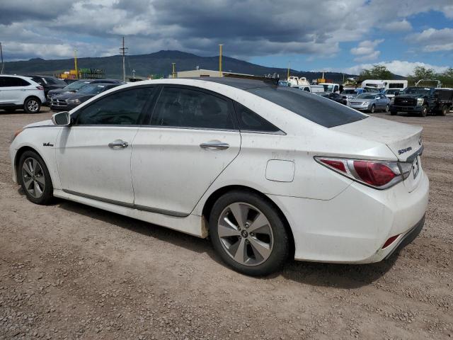 KMHEC4A41BA016724 - 2011 HYUNDAI SONATA HYBRID WHITE photo 2