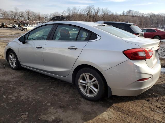 1G1BE5SM2J7100660 - 2018 CHEVROLET CRUZE LT SILVER photo 2