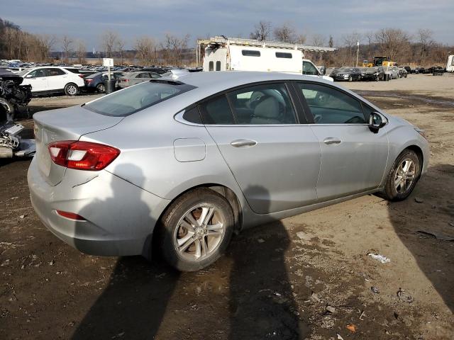 1G1BE5SM2J7100660 - 2018 CHEVROLET CRUZE LT SILVER photo 3