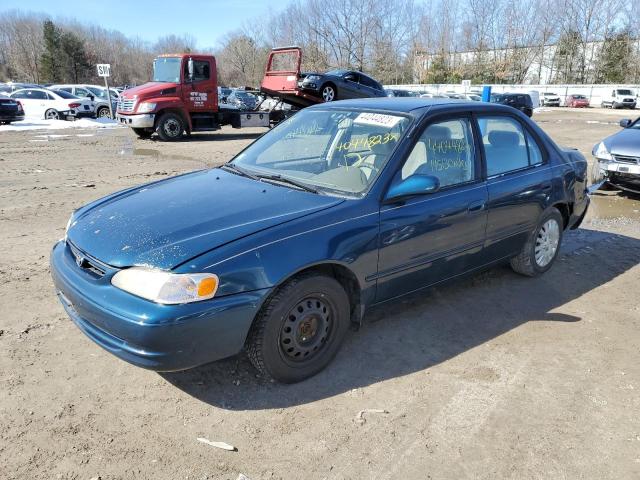 2T1BR18E3WC016955 - 1998 TOYOTA COROLLA VE BLUE photo 1