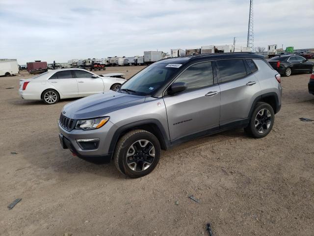 3C4NJDDB8JT451431 - 2018 JEEP COMPASS TRAILHAWK GRAY photo 1