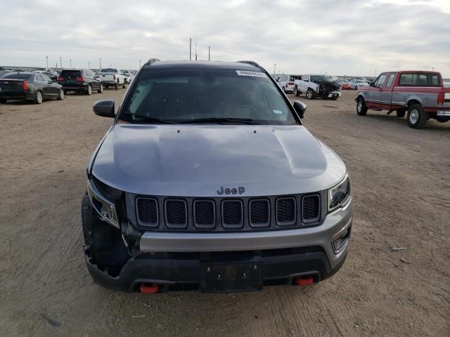 3C4NJDDB8JT451431 - 2018 JEEP COMPASS TRAILHAWK GRAY photo 5