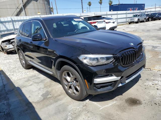 5UXTY3C06M9E81233 - 2021 BMW X3 SDRIVE30I Schwarz Foto 4