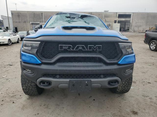 1C6SRFU96MN718579 - 2021 RAM 1500 TRX BLUE photo 5