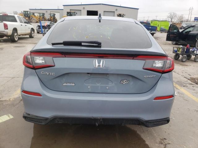 19XFL2H83NE003416 - 2022 HONDA CIVIC SPORT 灰色 照片 6