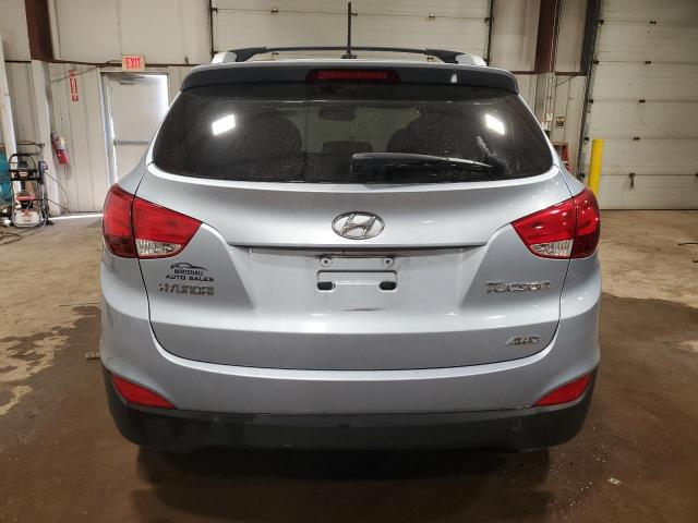 KM8JUCAC1DU695117 - 2013 HYUNDAI TUCSON GLS SILVER photo 6