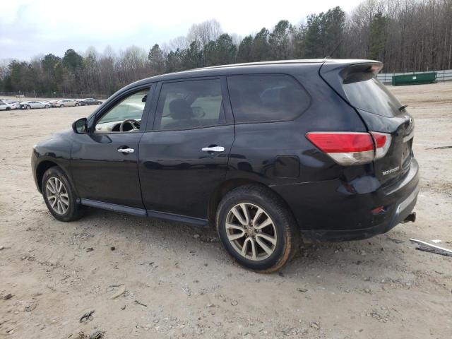 5N1AR2MM3EC720526 - 2014 NISSAN PATHFINDER S BLACK photo 2