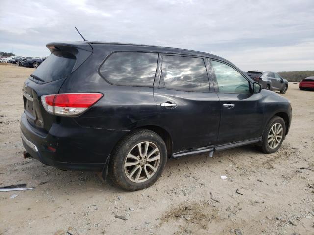 5N1AR2MM3EC720526 - 2014 NISSAN PATHFINDER S BLACK photo 3