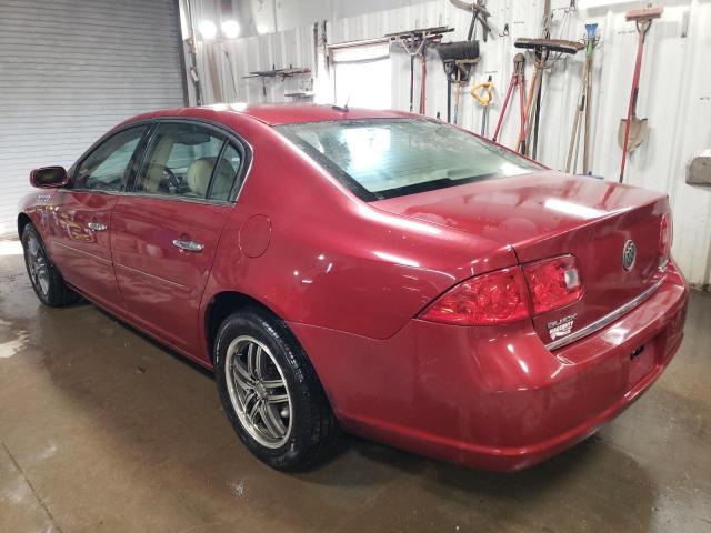 1G4HD57248U170745 - 2008 BUICK LUCERNE CXL RED photo 2