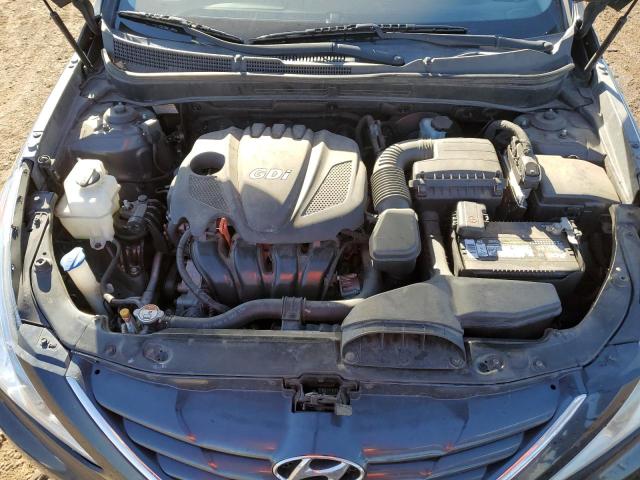 5NPEB4AC0DH583128 - 2013 HYUNDAI SONATA GLS BLUE photo 11