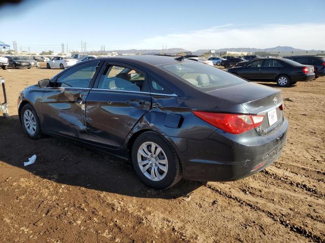 5NPEB4AC0DH583128 - 2013 HYUNDAI SONATA GLS BLUE photo 2