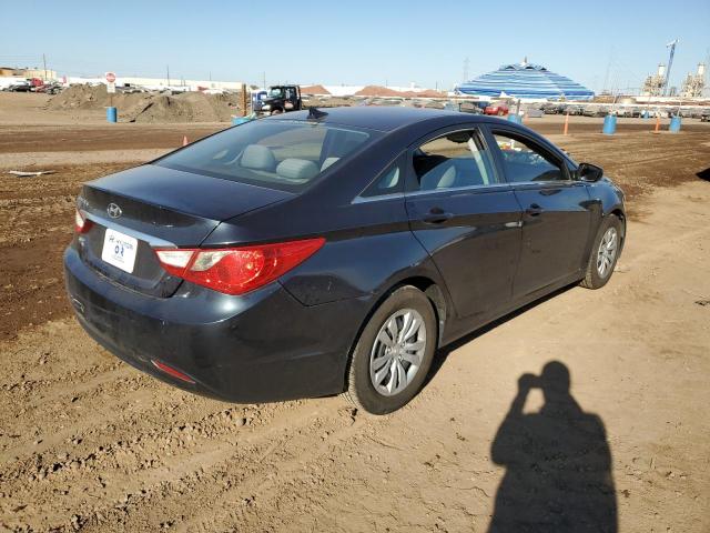 5NPEB4AC0DH583128 - 2013 HYUNDAI SONATA GLS BLUE photo 3