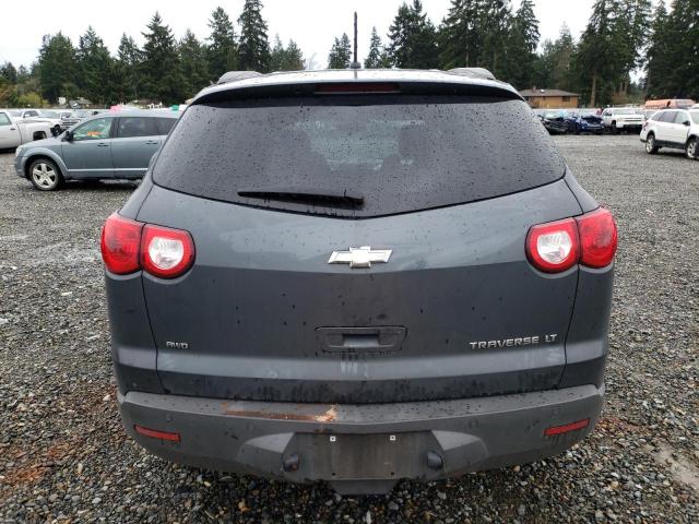 1GNLVFED6AJ258751 - 2010 CHEVROLET TRAVERSE LT GRAY photo 6