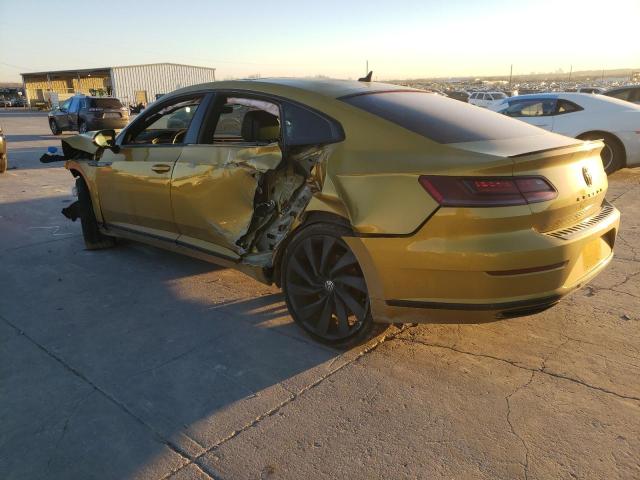 WVWHR7AN1KE027323 - 2019 VOLKSWAGEN ARTEON SEL YELLOW photo 2