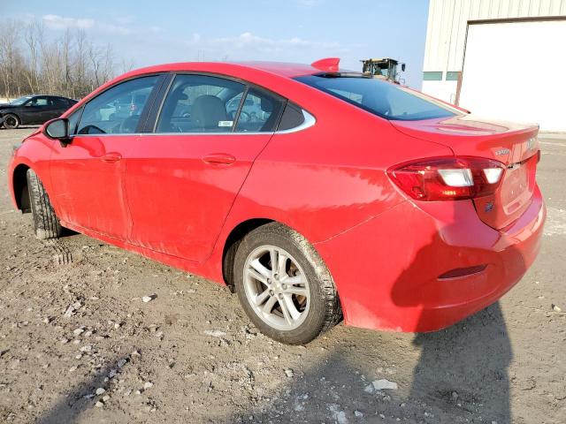 1G1BE5SM3H7141812 - 2017 CHEVROLET CRUZE LT RED photo 2