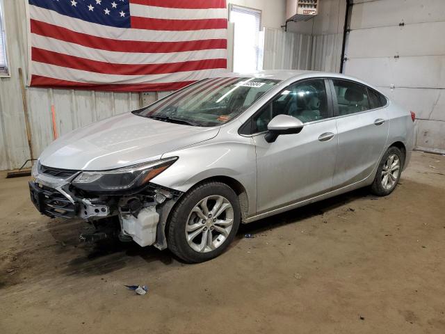 1G1BE5SM5K7117244 - 2019 CHEVROLET CRUZE LT SILVER photo 1